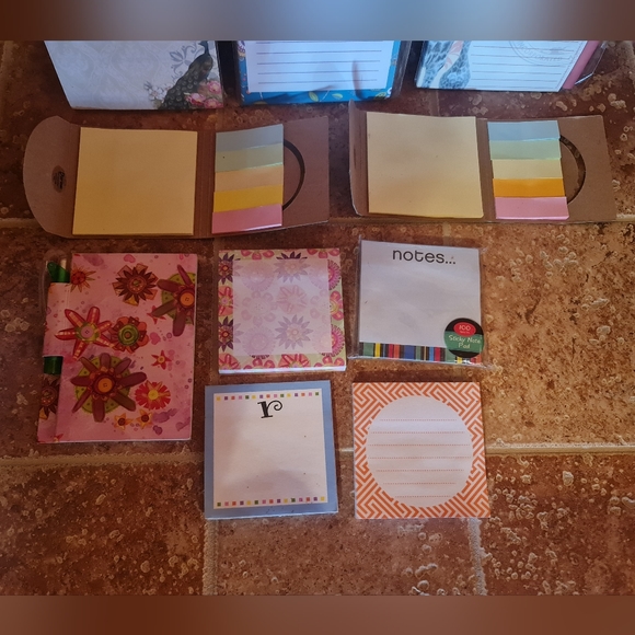 List Pads Mini Notepad Sticky Notes Total 3 Lists 1 Mini 4 Stickies 2 Sets Tabs - Picture 2 of 9